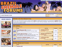 Tablet Screenshot of brazilshemaleforum.com